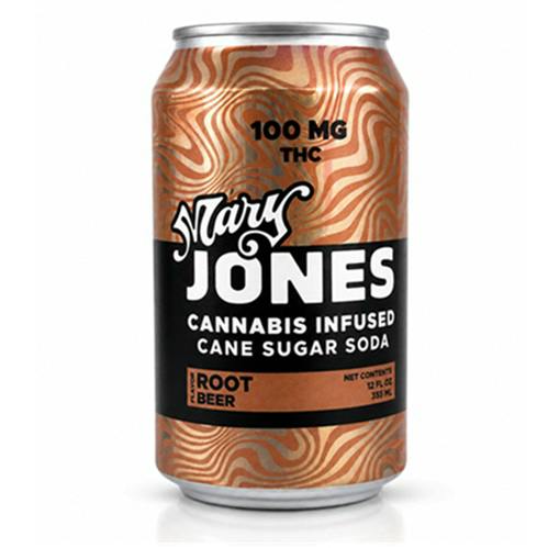 Mary Jones Soda Root Beer 100mg