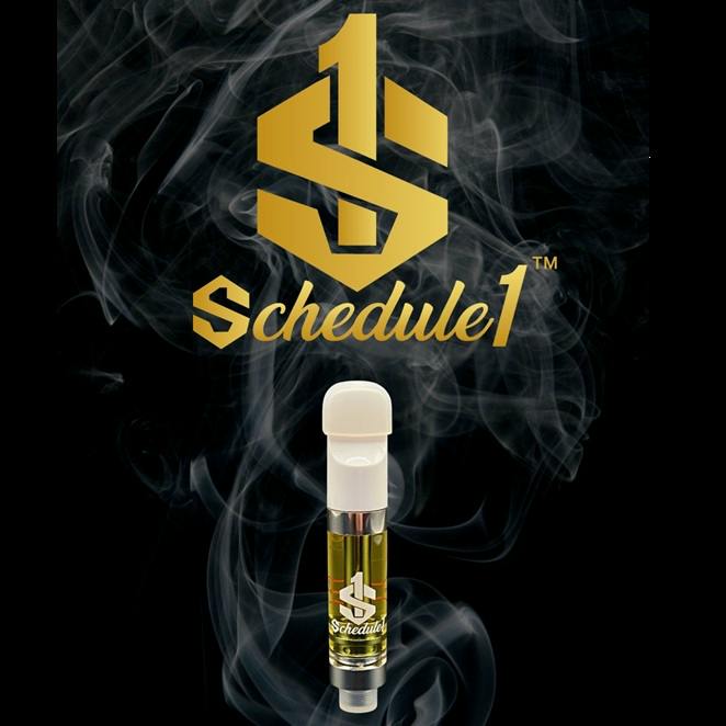 Schedule1 LR/Rosin/Dist Cart Grape Purp 1g