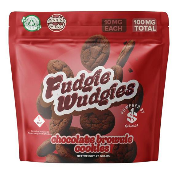 Schedule1 Cookies Fudgie Wudgie 100mg