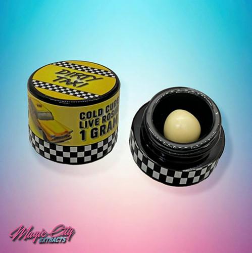 Magic City Cannabis Cold Cure Tier1 Rosin Dirty Taxi 2g