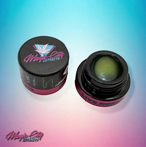 Magic City Cannabis Live Rosin Jam Cap Junky 1g