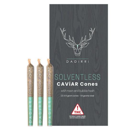 Dadirri Solventless Caviar Bitty Cone Altitude Adjustment (3pk) 1 .5g
