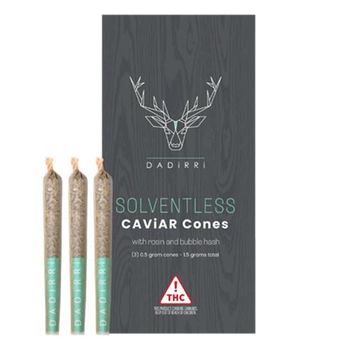 Dadirri Solventless Caviar Cones Sweet Dreams (3pk) 1.5g