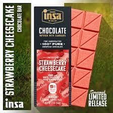 INSA | STRAWBERRY CHEESE CAKE CHOCOLATE | 100mg