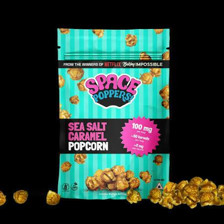 SPACE POPPERS | SEA SALT CARAMEL 1:1 | 2mg 50pk