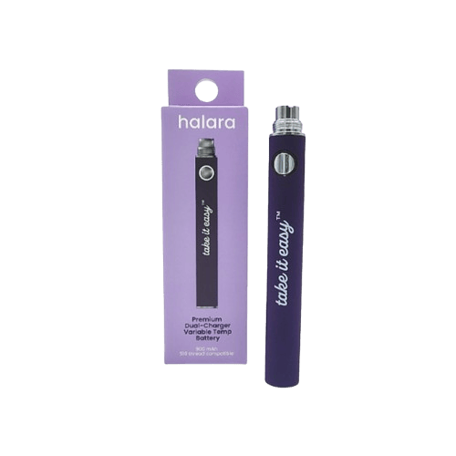 HALARA EXTRACTS - DUAL CHARGE BATTERY (900MAH) [PLUM]
