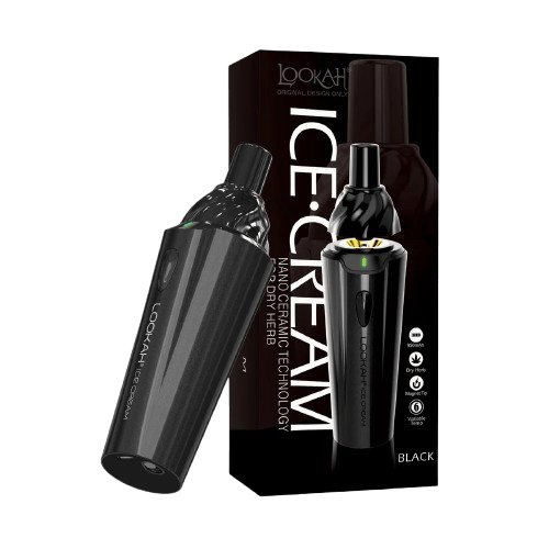 LOOKAH - ICE CREAM DRY HERB VAPORIZER [BLACK]