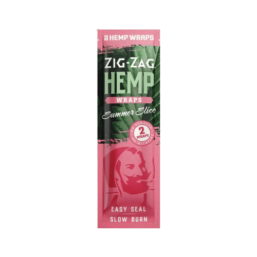 ZIG ZAG - HEMP WRAP SUMMER SLICE 2PK