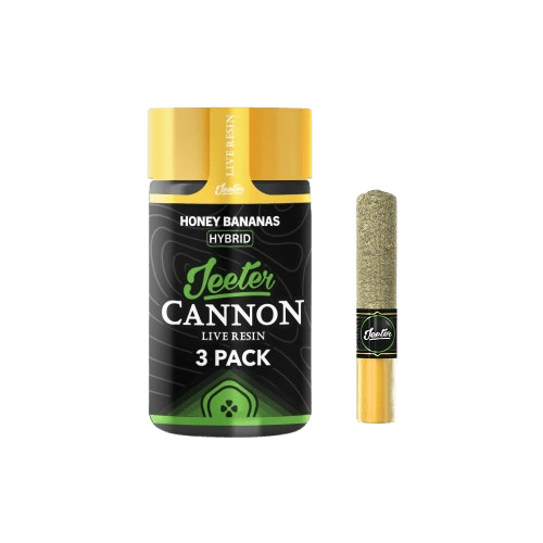 JEETER - LIVE RESIN BABY CANNON INFUSED PREROLL 3PK [1.5G] HONEY BANANA