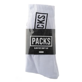 100PACKS - Socks - White