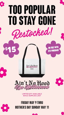 100PACKS - Mother's Day Tote Bag