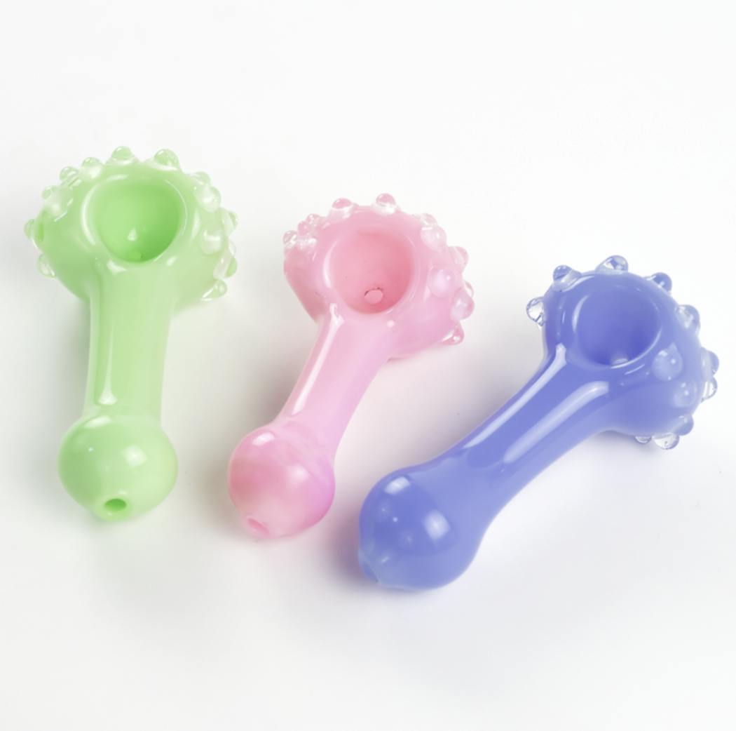 3" Slime Pipe w/ bubbles in the bowl [Assorted Colors]]
