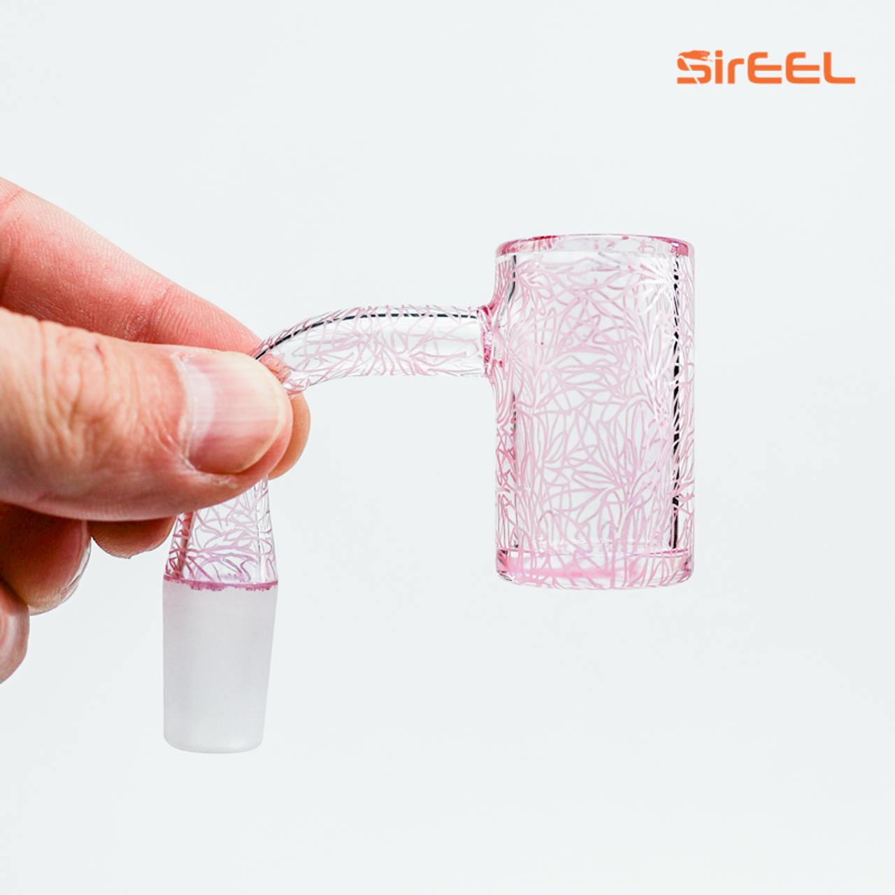 SirEEL Fumed Etched Quartz Banger | 14mm Male