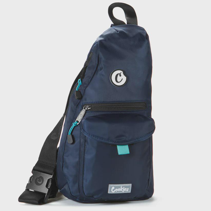 Cookies | Traveler Smell Proof Sling Bag | Blue