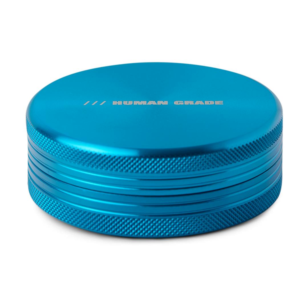 Human Grade | 2pc 2.5" Aluminum Grinder 1C | Asst Colors