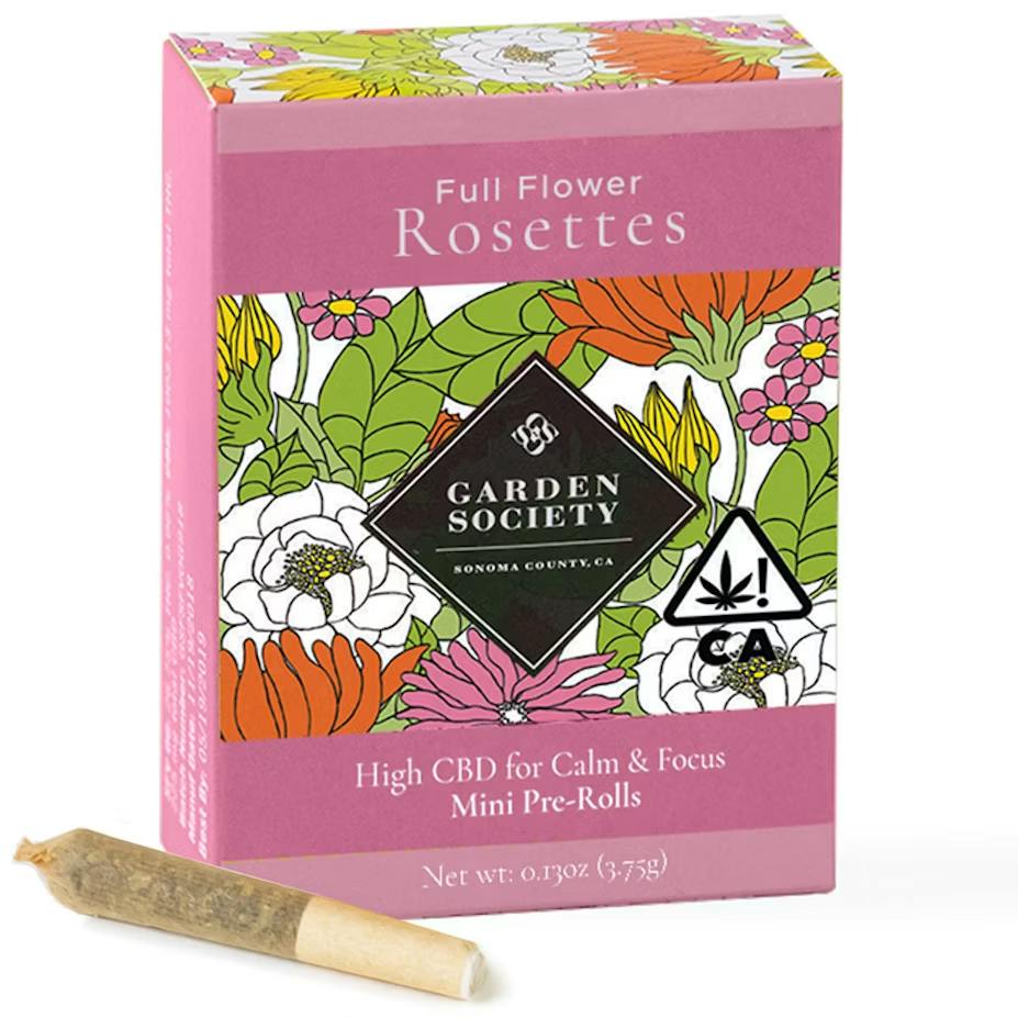 Garden Society | Pear Blossom (S/H) 15:1 | 10 CBD x THC Preroll Joints