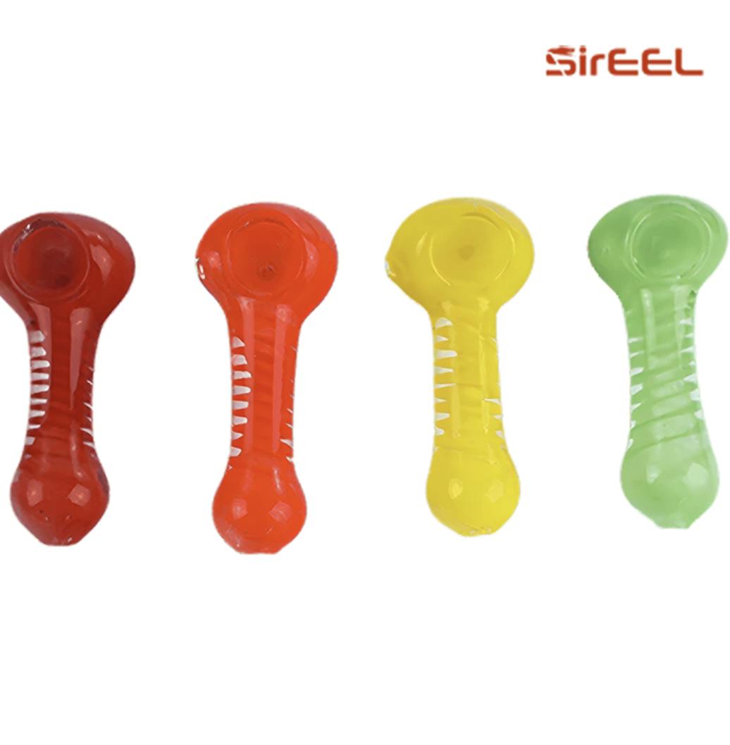 SirEEL | 3.5" Swirl Glass Hand Pipe | Assorted Colors