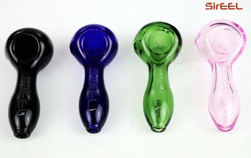 SirEEL | 4" Polished Spoon Pipe | Assorted Colors
