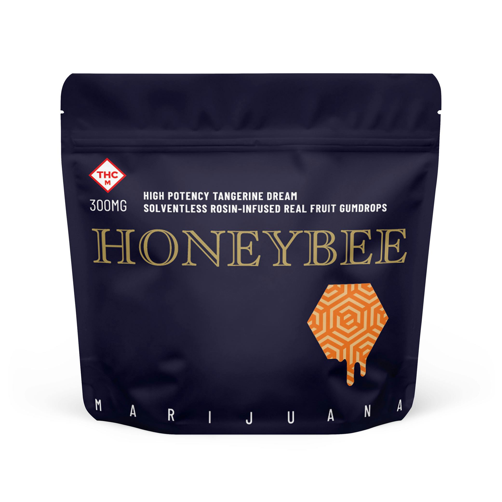 Honeybee - Tangerine Dream - Solventless Gummies - 300mg (20pk)