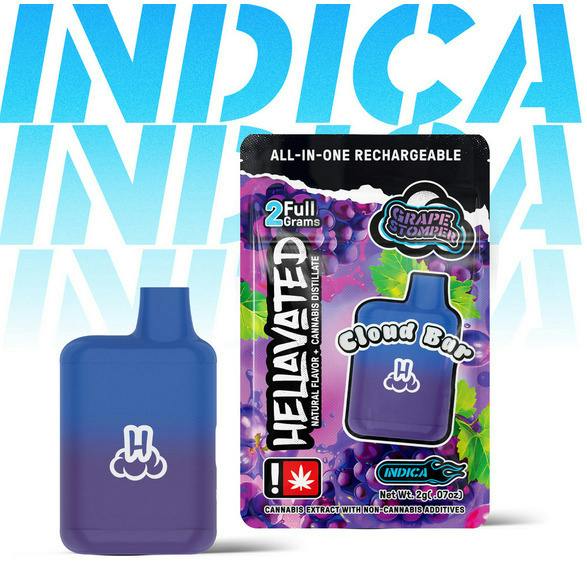 Pineapple Krush Cloud Bar Flavored