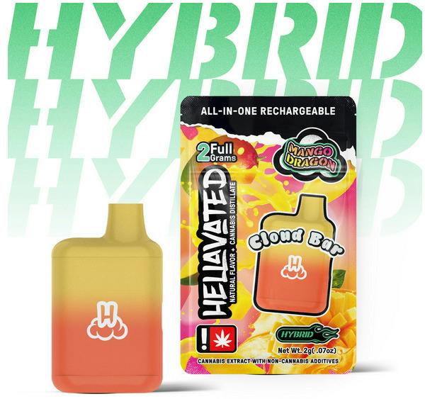 Mango Dragon Cloud Bar Flavored