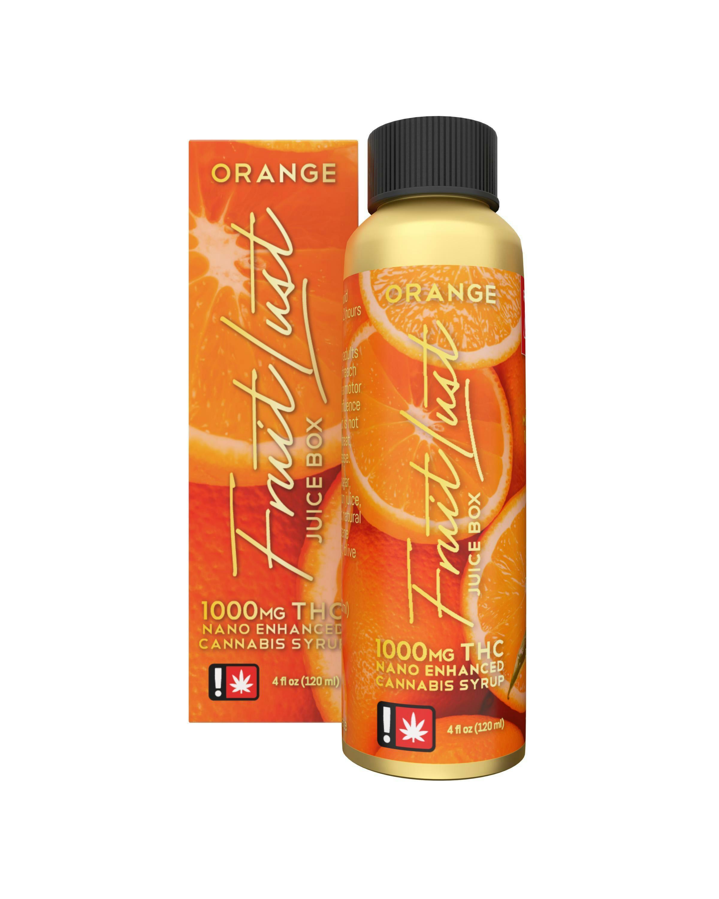 Fruit Lust Flavorz Orange Tech Syrup