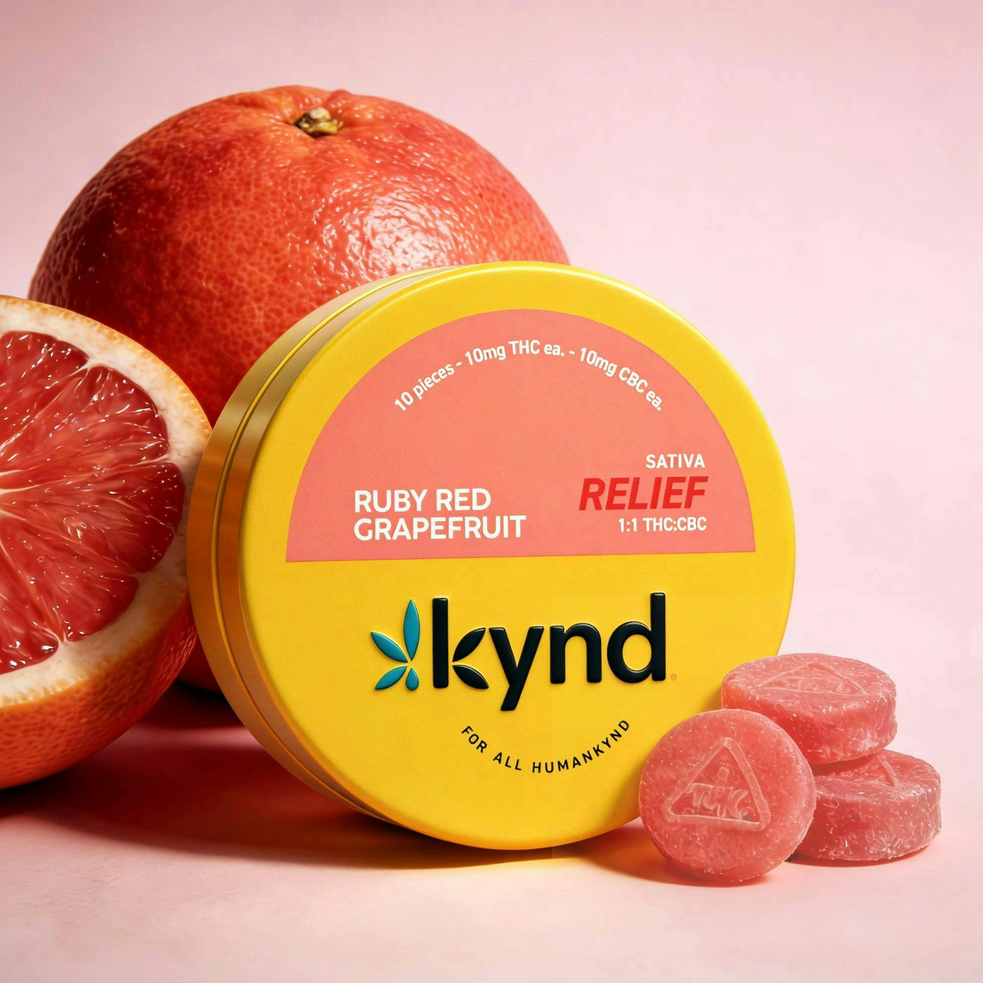 Relief Ruby Red Grapefruit | 1:1 | THC:CBD