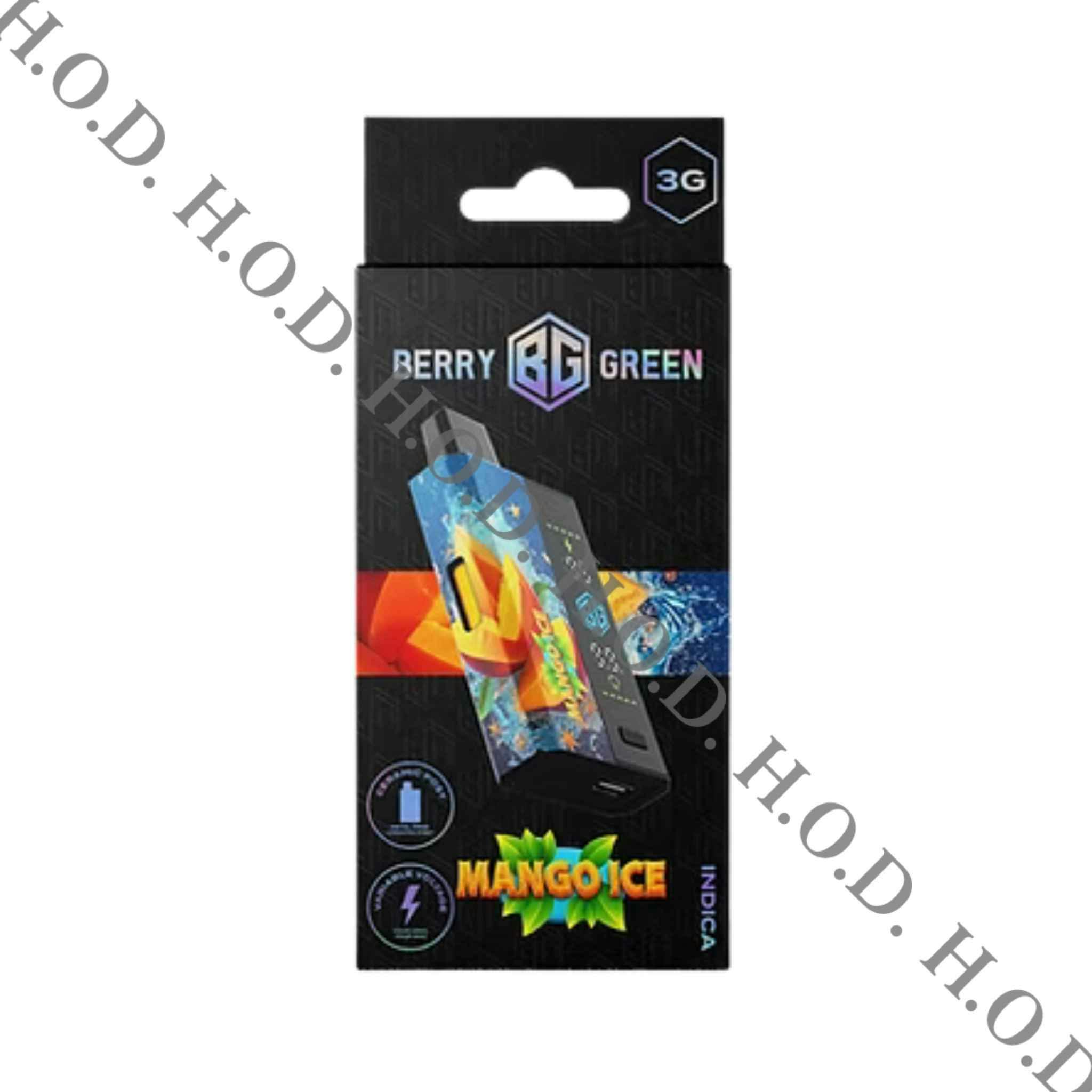 Berry Green Mango Ice Disposable