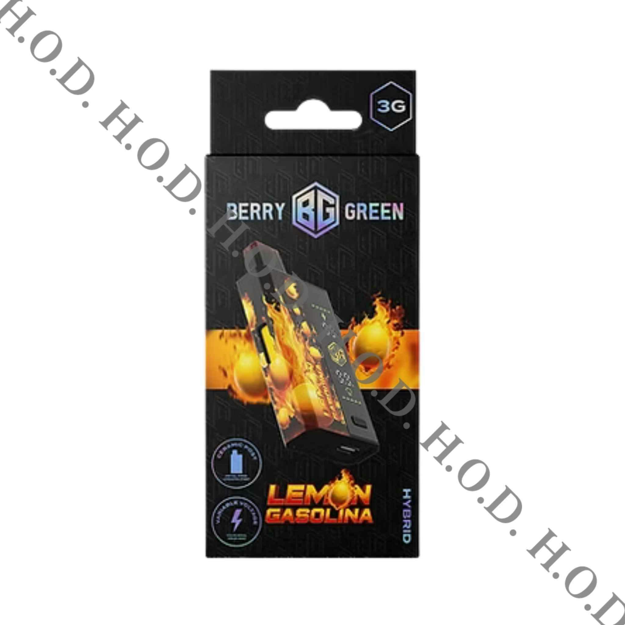 Berry Green Lemon Gasolina Disposable