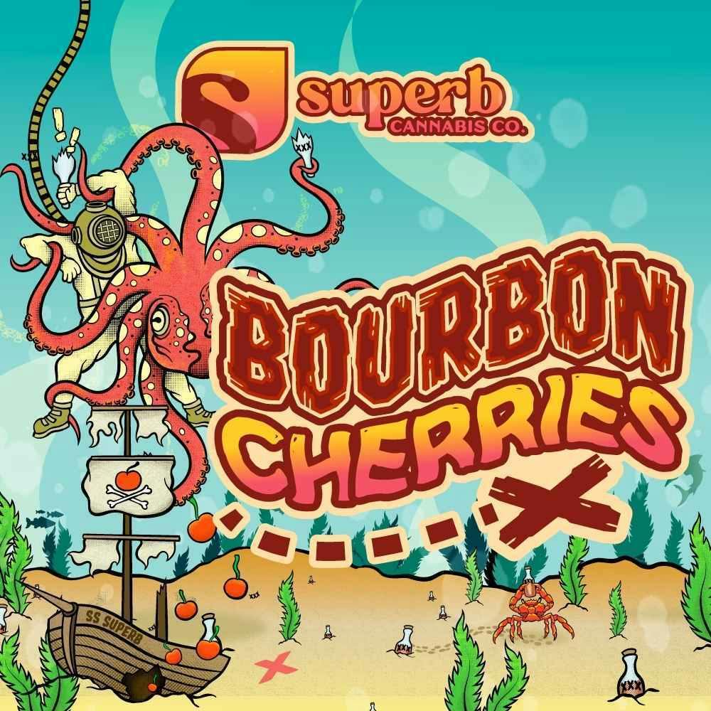 Superb Cannabis Bourbon Cherries