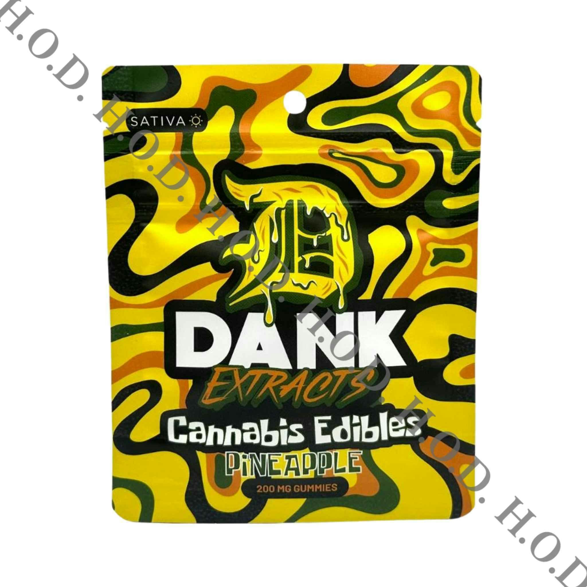 Dank Extracts Pineapple Gummies
