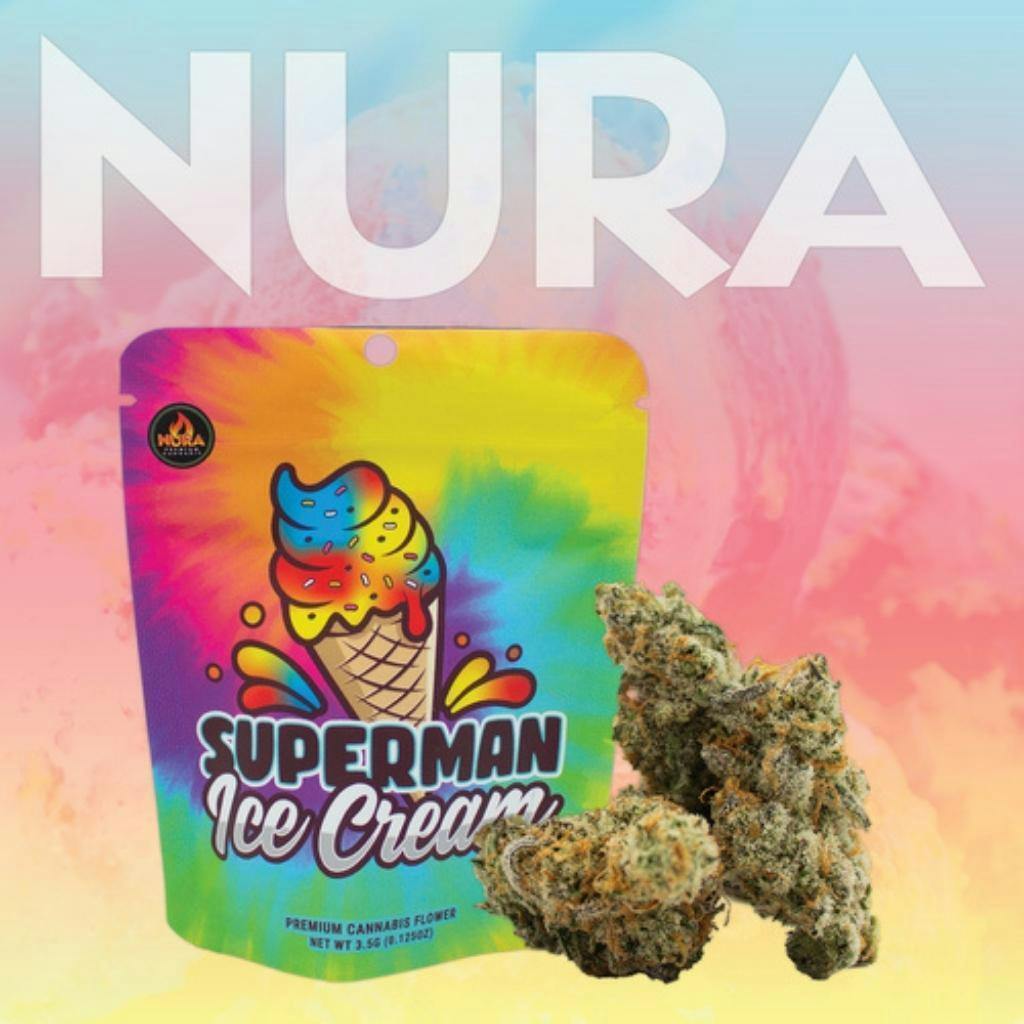 Nura Cannabis Superman Ice Cream