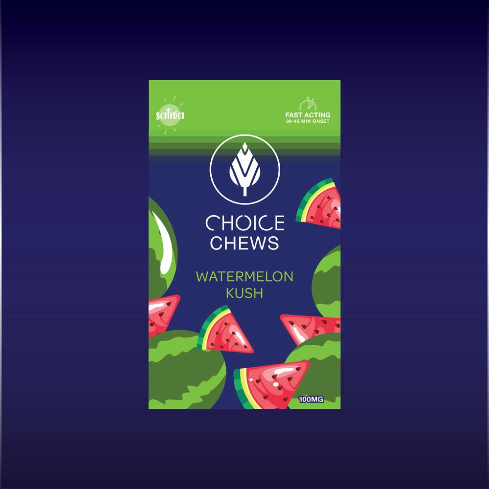 Watermelon Kush (200mg) | Choice - Soft Chew