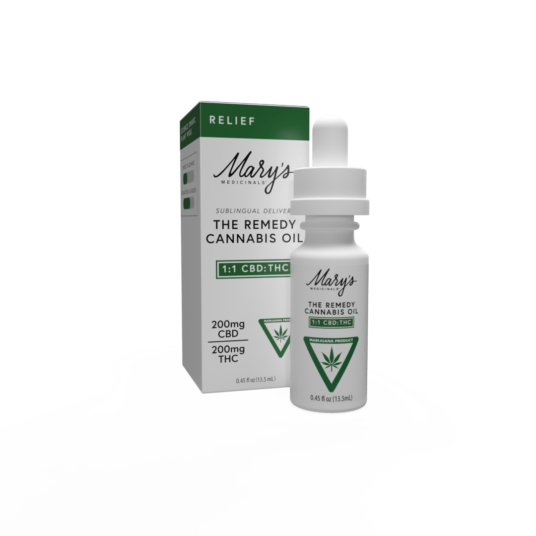 1:1 The Remedy (200mg CBD/200mg THC) | Mary's Medicinals - Tincture