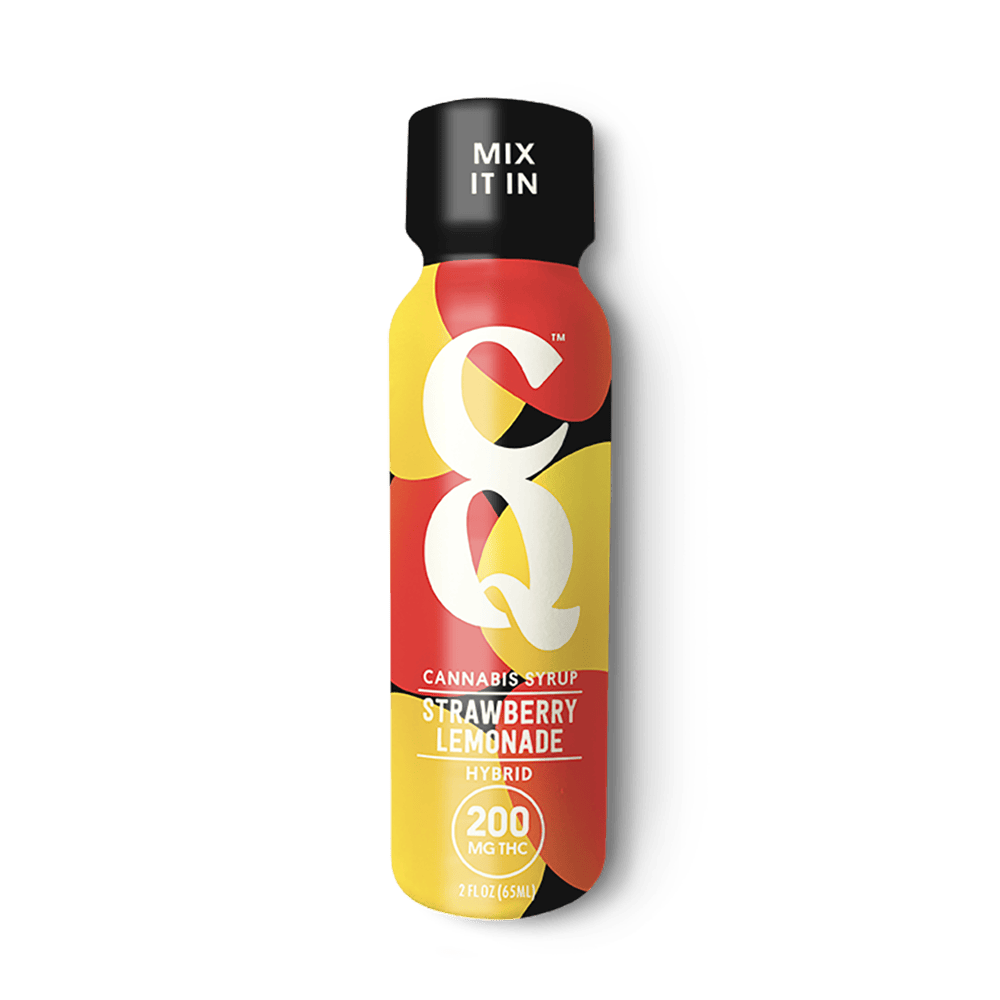 Strawberry Lemonade Cannabis Syrup [2oz] (200mg) | CQ/Cannabis Quencher - Syrup