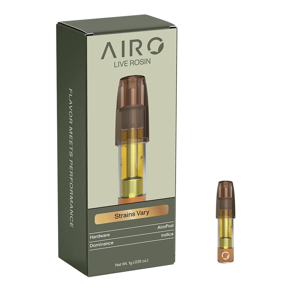 Gush Mints - Live Rosin | Airo Brands - AiroPod Live Rosin Series