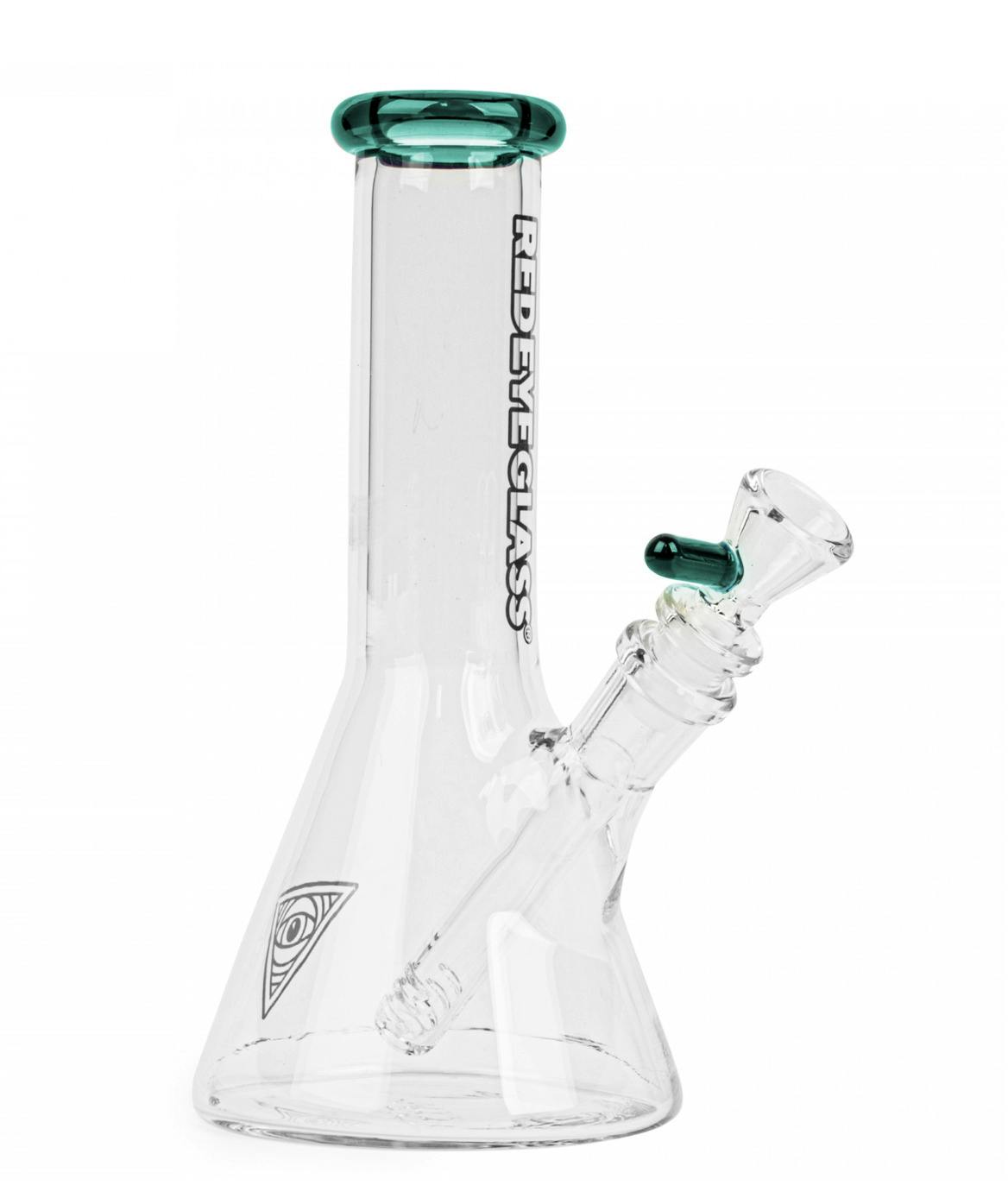 8" Beaker Tube | Teal