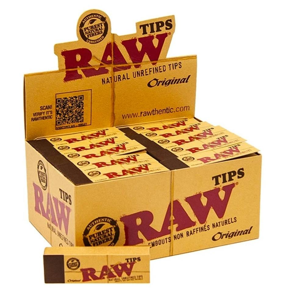 Unbleached Rolling Tips 50pcs