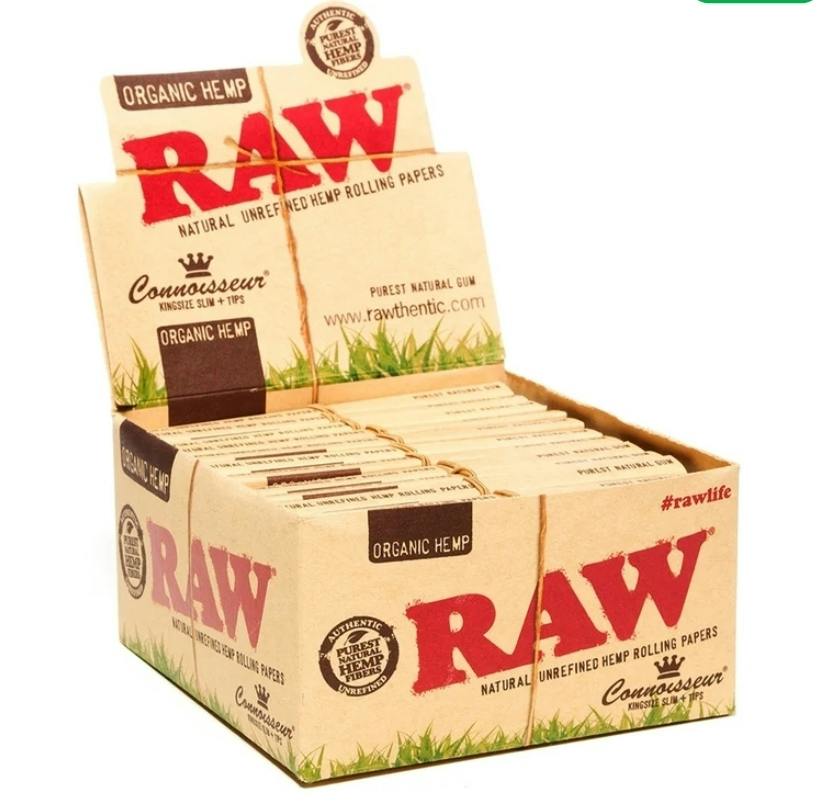 Organic Connoisseur King Size Slim Papers + Tips