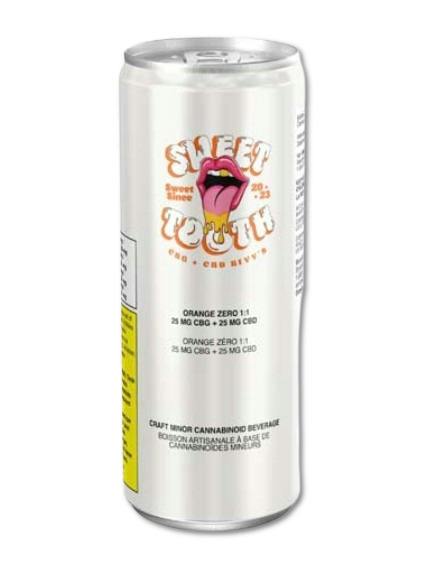 Orange Zero Sugar 1:1 CBD:CBG (No THC) Beverage