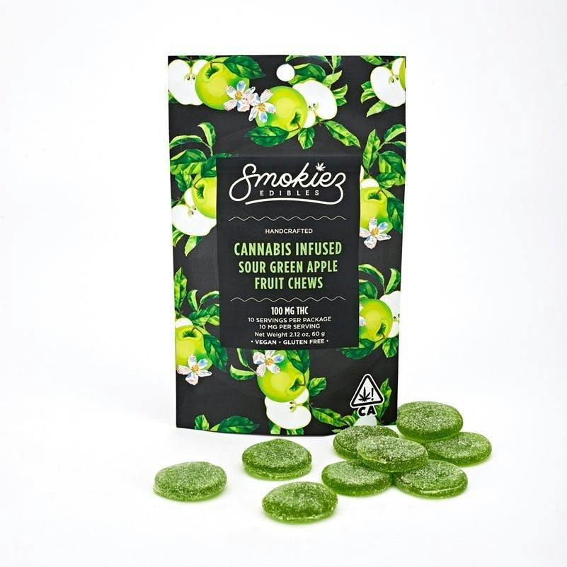 Sour Green Apple 1:1 CBG | Gummies | [105mg]