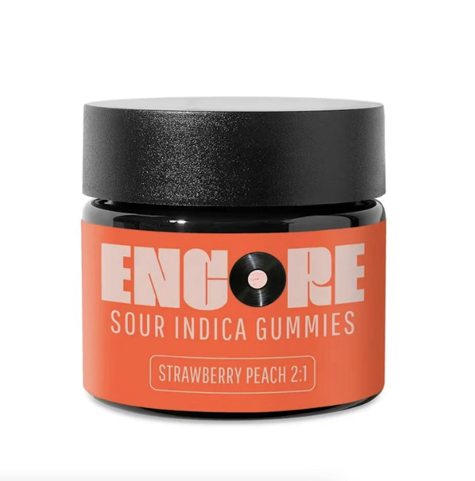 Sour Strawberry Peach 2:1 CBD:THC | Gummies | [110mg]