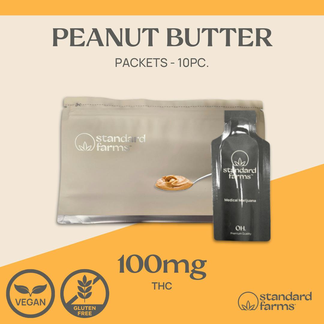Peanut Butter Packets | Edible | [103mg]