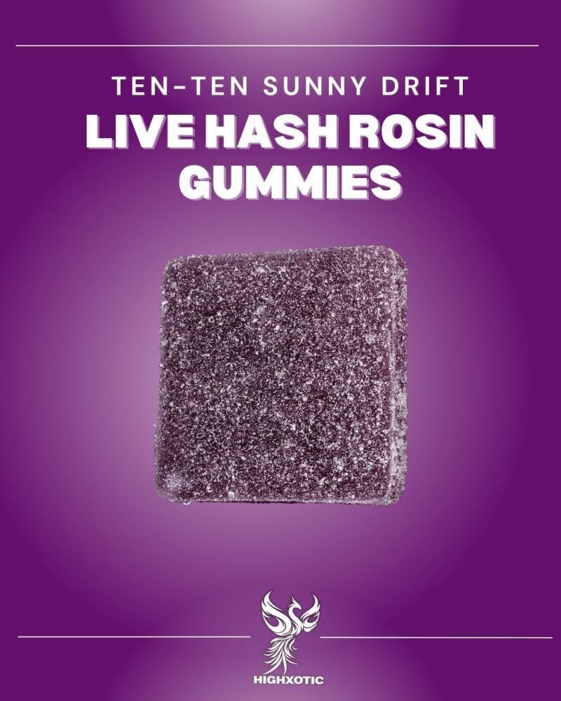TenTen Sunny Drift Live Rosin Gummy | 1 Pack
