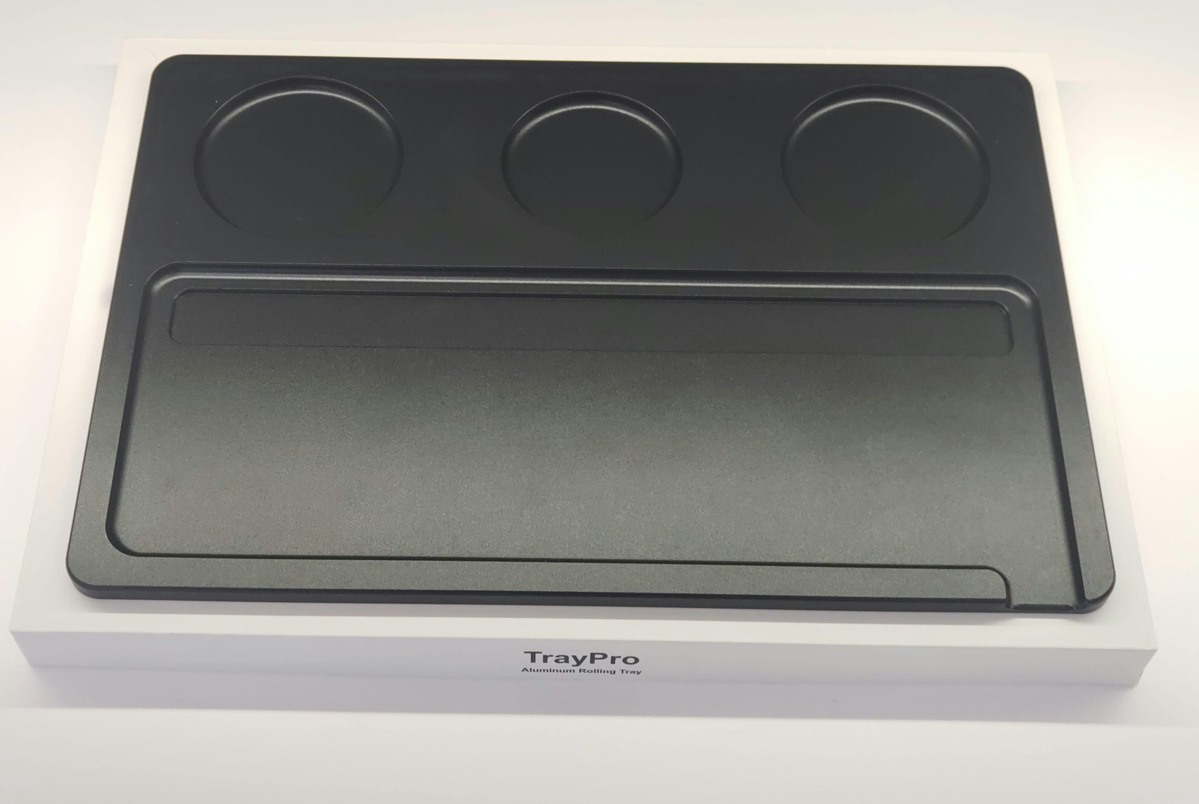 9360 - ALUMINUM TRAY - black tray