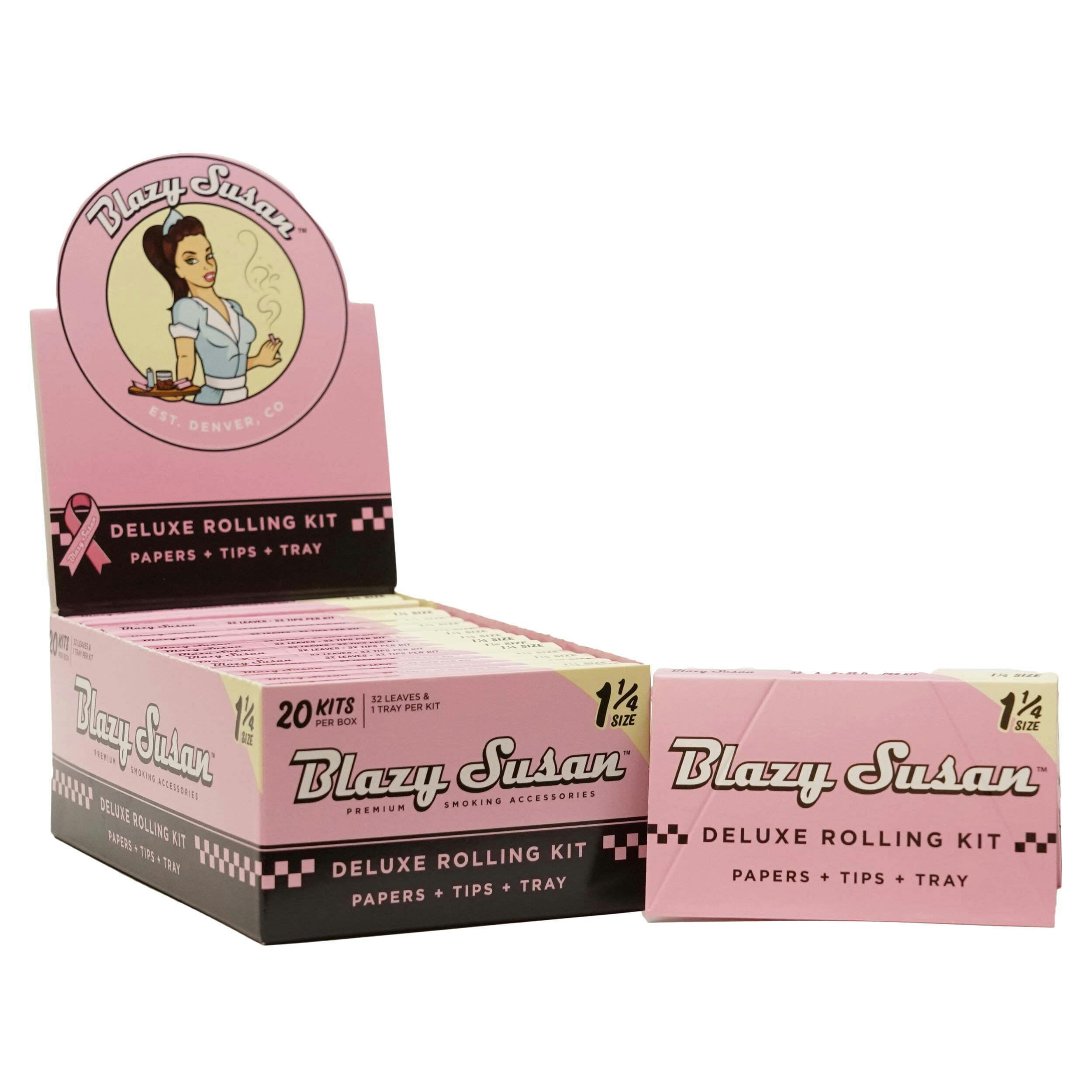 Assorted Colors - 1 1/4" | Blazy Susan - Rolling Papers