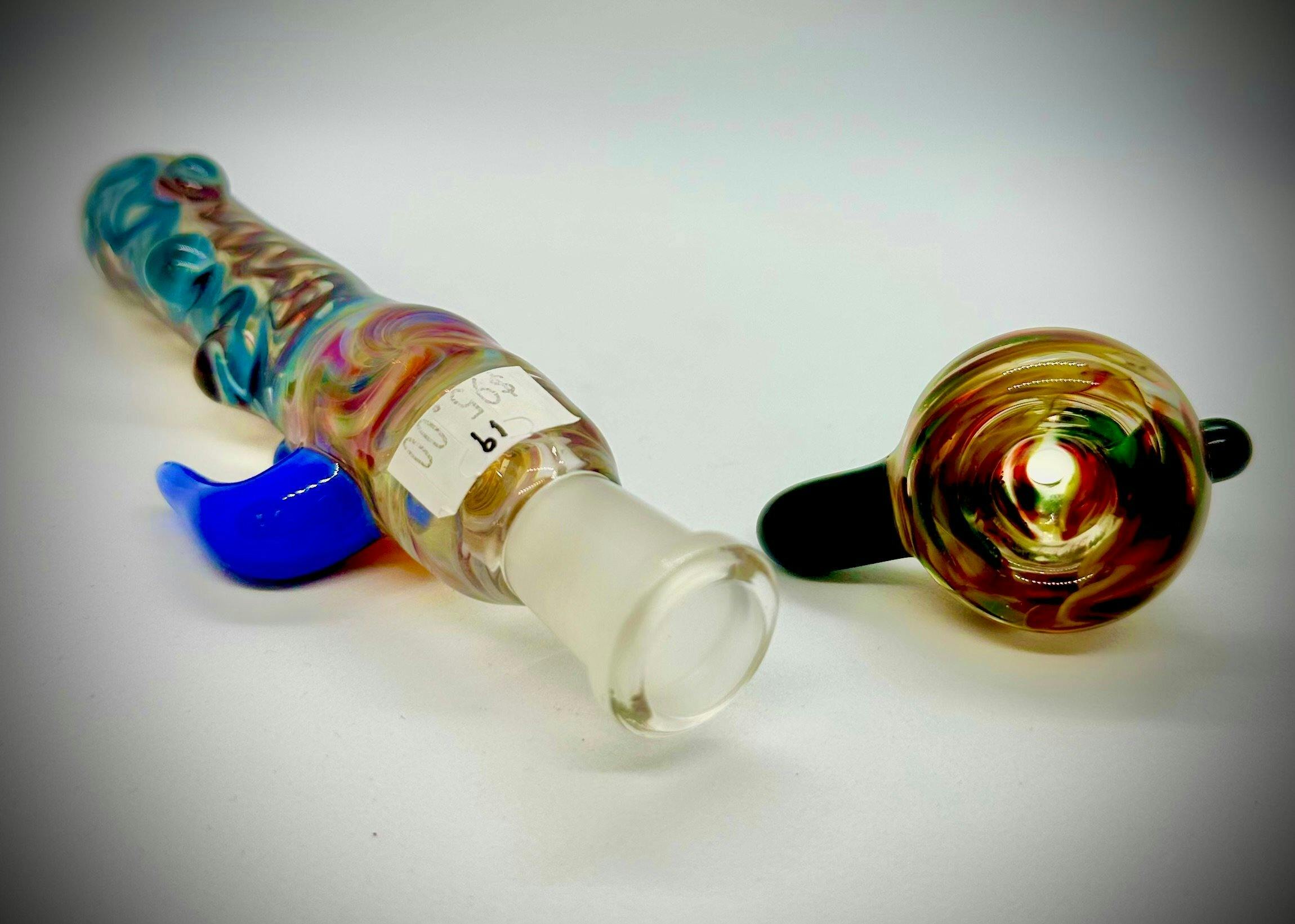 Hand Blown 2 Piece Pipe | Pipe