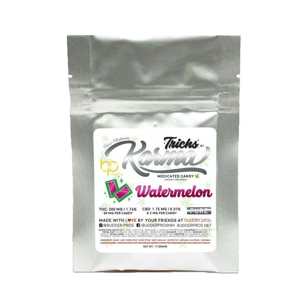 Watermelon (60mg) | Budder Pros - Karma Trichs Candy