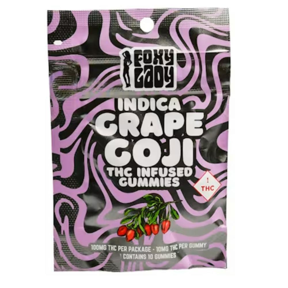 Grape Goji [10pk] (100mg) at Black Powder Dispensary