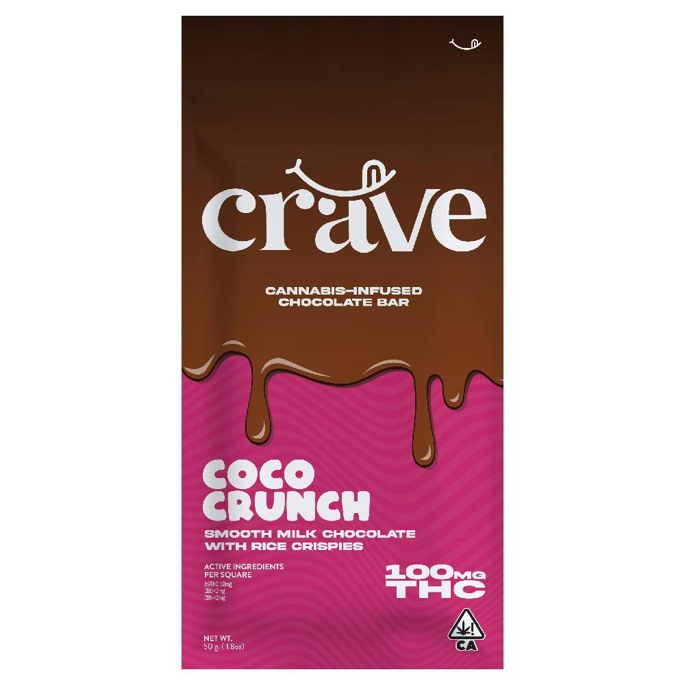 Coco Crunch Chocolate | 100mg THC